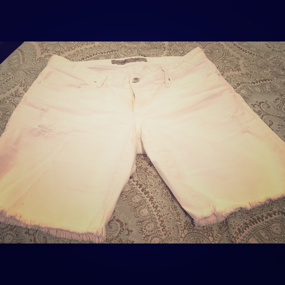 Guess Jean Shorts- approx 8-1/2” inseam